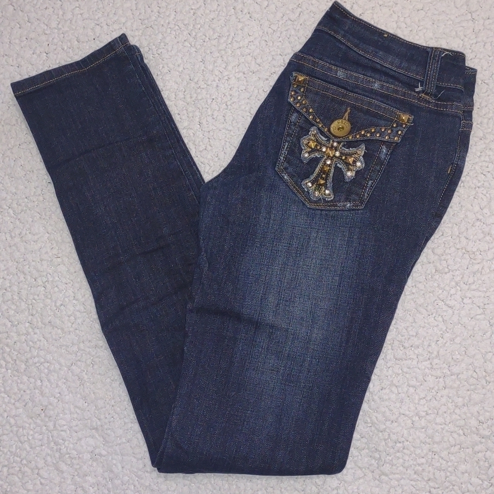 Grace In LA Premium Slim Cut Jeans Size 7